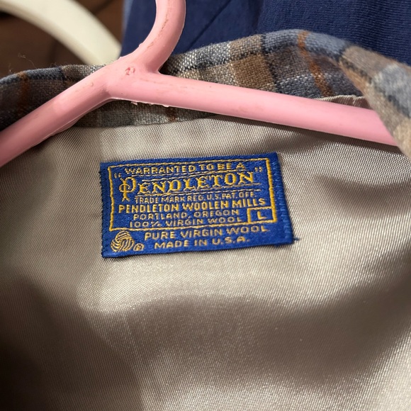 Vintage Pendleton country traditions men’s Plaid sports Blazer. Large - Picture 5 of 5